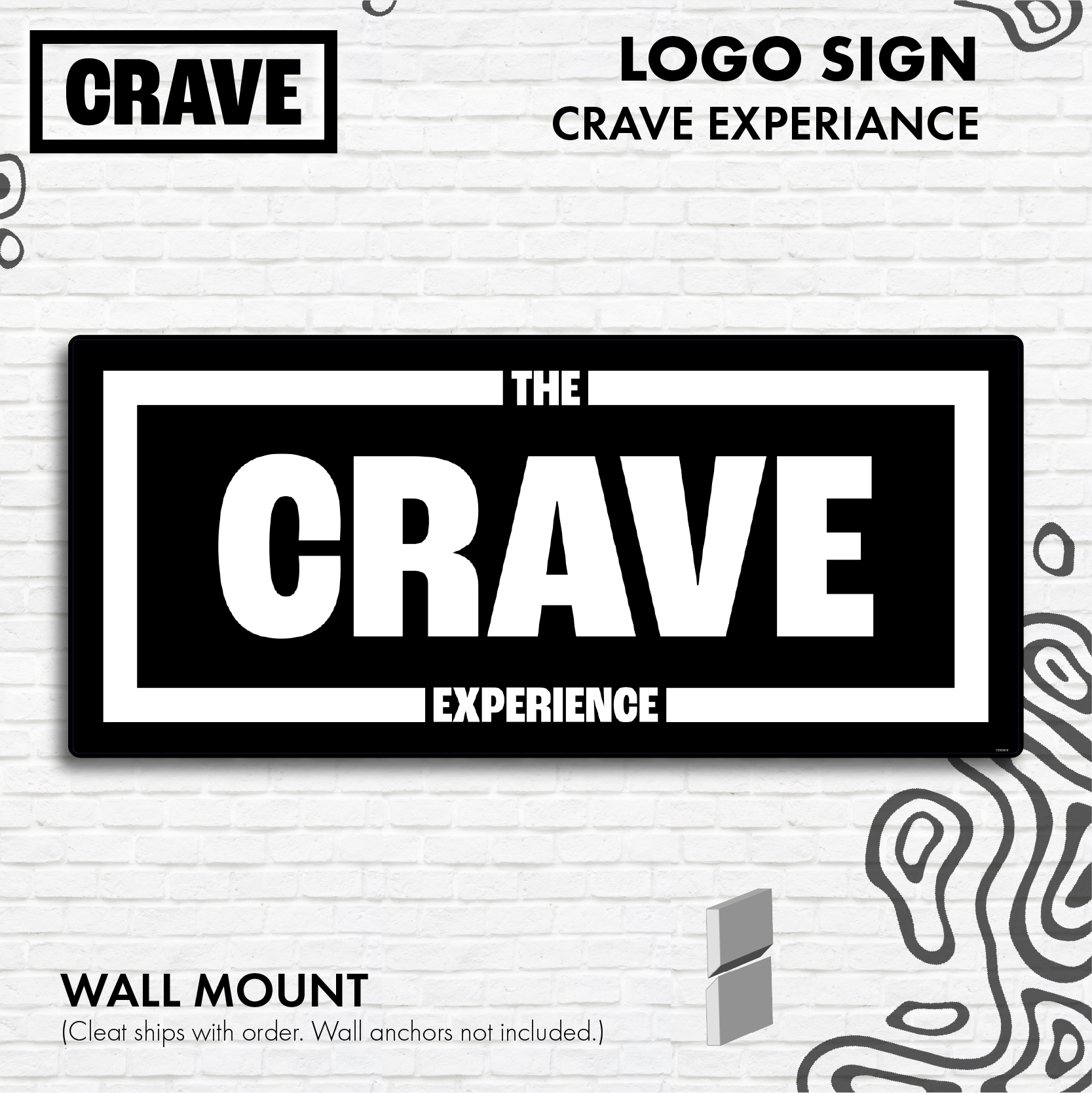 Logo Sign - Wall Mount - Experience