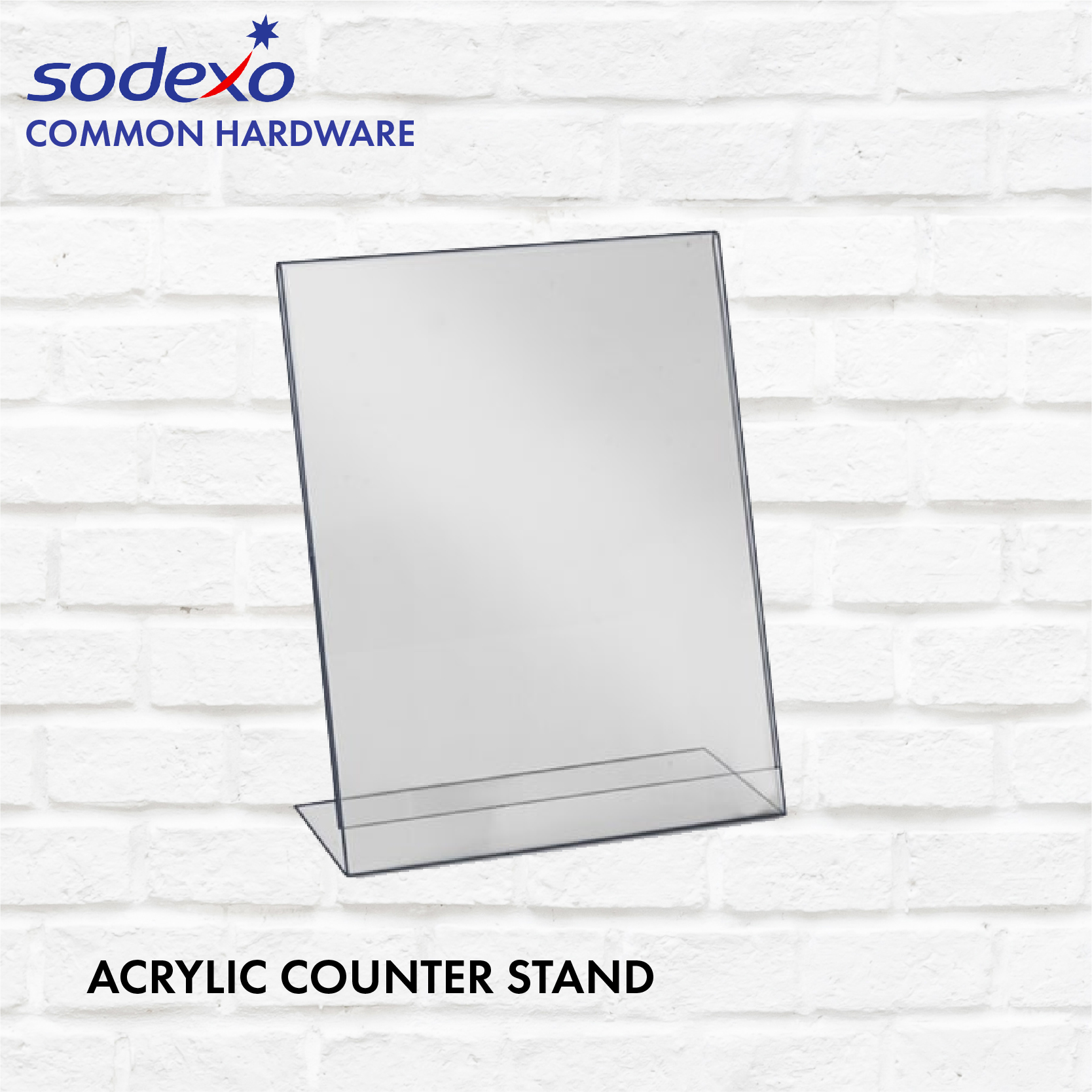 Acrylic Counter Stand